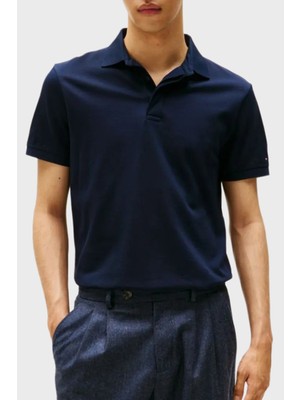Tommy Hilfiger % 100 Pamuk Regular Fit Düğmeli Polo Yaka T Shirt Erkek Polo Yaka T Shirt MW0MW41513 Dw5