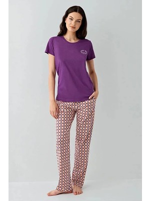 Arnetta Kısa Kol Kadın Pijama Takım 3561