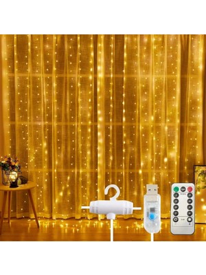 Hype Store Hidz Perde LED 3x3 Kumandalı Anımasyonlu