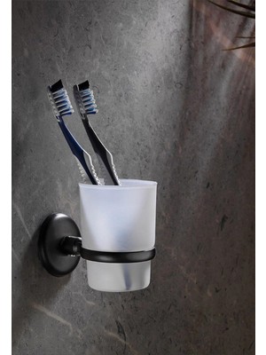 Hype Store Yapışkanlı Diş Fırçalık Siyah S-104