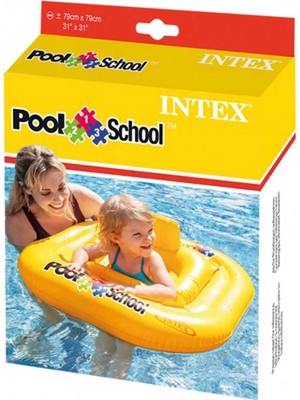 Kaia Life Intex Oturaklı Kare Bebe Flotoru 79 cm 56587
