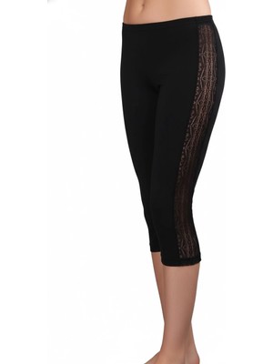 İlkyaz Fashion Ieg™ Şahinler Yanı Dantelli Tayt B891