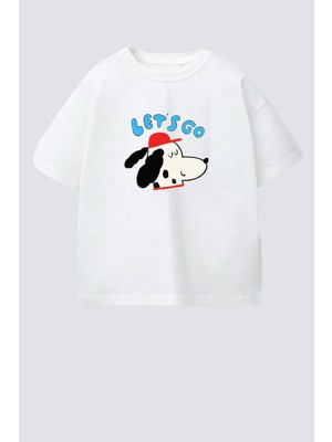 Monila Erkek Çocuk Pamuklu Bisiklet Yaka Baskılı T-Shirt