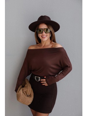 Purple By Banu Kayık Yaka Modal Bluz