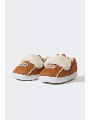 DeFacto Kız Çocuk Düz Taban Pelüş Ev TERLIĞI F1932A825WN