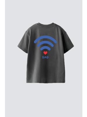 Monila Unisex Çocuk Pamuklu Bisiklet Yaka T-Shirt