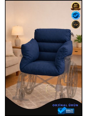 Overpet Ortopedik Oturma Minderi – Ekstra Dolgulu Konforlu Destek | Ev ve Tekerlekli Sandalye Için