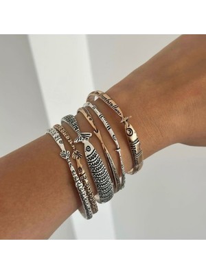 Houseki Balıklı Marka Model Altılı Bileklik