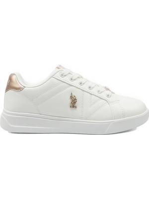 U.s. Polo Assn. Exxy 6fx Beyaz Kadın Sneaker