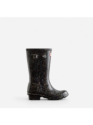 Hunter Originals Wellington Simli Çocuk Siyah Bot Çocuk Siyah Bot HFRJ0020252-BLK