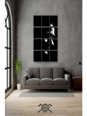 Pi Dekorasyon 12 Parça Puzzle Atatürk Atam Çerçeve Görünümlüı Mdf Tablo Duvar Süsü Hediyelik Eşya