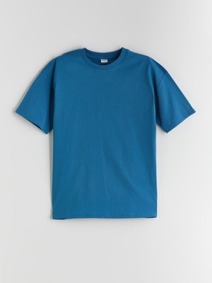 Lc Waikiki Yeni Sezon Rahat Kalıp Bisiklet Yaka Basic Erkek Çocuk Tişört