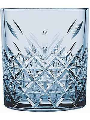 Hype Store Timeless Viski Bardağı, 4'lü, 345 Cc, Turkuaz