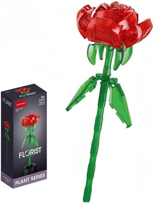 RedandCherry Birleştirilebilir Blok Yapay Çiçek