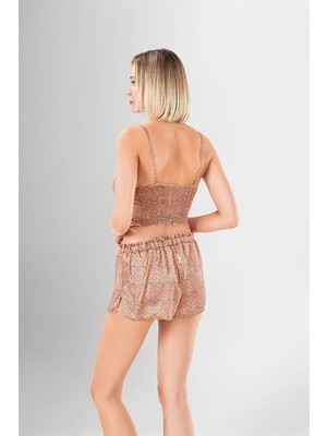 İlkyaz Fashion Ieg™ 3'lü Şort Takımı Desenli