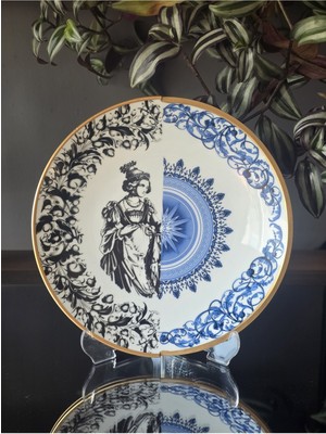 Konyax 2 Kişilik Pasta Tabağı Set Artemis