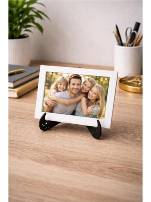 MisterionStudio 2'li Masa Üstü Fotoğraf Çerçevesi Standı – Ayaklı, Modern Dekoratif Çerçeve