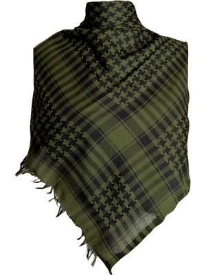 Moda Nokta Pamuklu Puşi Poşu Kefiye Şal