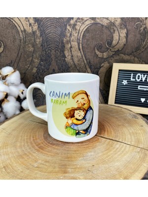 Hype Store Giftmoda Canım Babam Tasarımlı Kupa Bardak