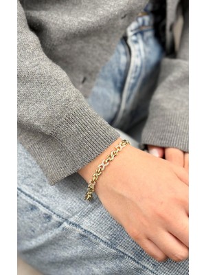 Sacha Taş ve Plaka Sıralı Bileklik