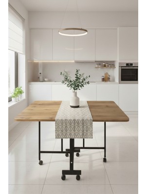 Alchair Almira 70x110 Katlanabilir Masa