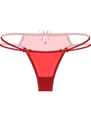 İlkyaz Fashion Ieg™ Kadın Fantezi Külot Kırmızı Renk