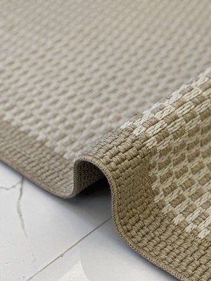 Woolen Halı Woolen Jüt Halı 8104 Hardal