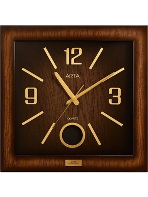 Kaia Life Ahşap Tasarımlı Duvar Saati