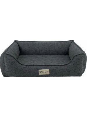 Hype Store Pet Comfort Bravo Siena Gri Köpek Yatağı M 60X75CM