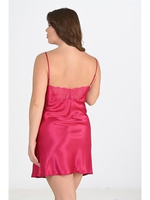 İlkyaz Fashion Ieg™ 2'li Vişne Sabahlık Takımı Bigsize 6212