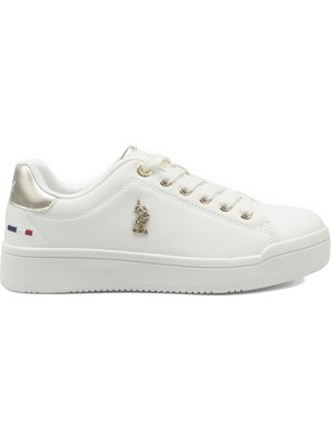 U.s. Polo Assn. Pelo 6fx Bej Kadın Sneaker