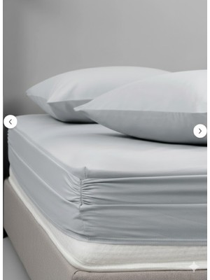 Bedline Fıtted Penye Çarşaf 100*200+30 cm Gri
