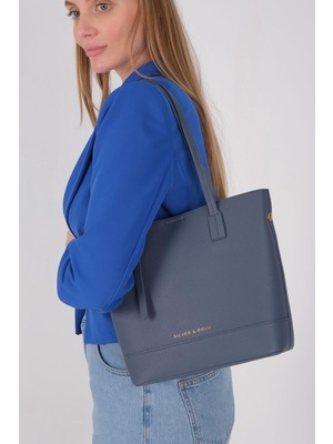 Silver & Polo SP1243 Kadın Omuz Çantası  Mavi