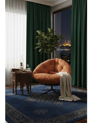 AVYNA Orbita Prime Luxury Berjer 360 Derece Dönen Mekanizmalı Tekli Koltuk - Ultra Konfor