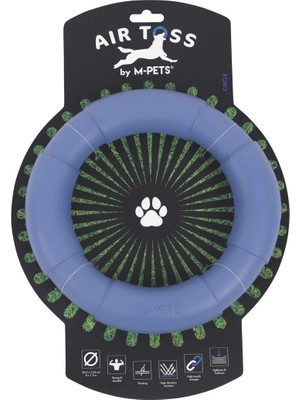 Hype Store M-Pets Aır Toss Circle Dayanıklı Suda Yüzen Köpek Oyuncağı Blue