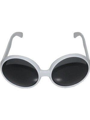 Magicool 80 Li Yıllar Beyaz Renk Nostalji Yeşilçam Parti Gözlüğü