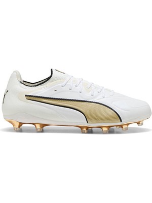 Puma King 20 Ultimate Fg/ag Erkek Çoklu Çim Zemin Kramponu 10845701 Beyaz