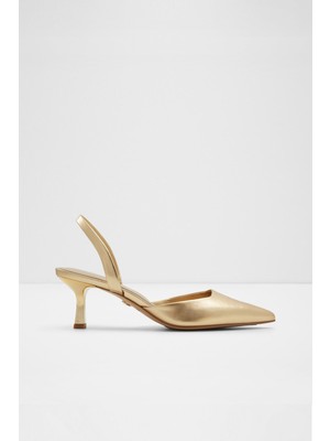 Aldo Gavedessi Ayakkabı Orta Boy Topuklu - Sarı