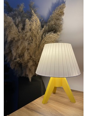 Modern Pileli Dekoratif Abajur