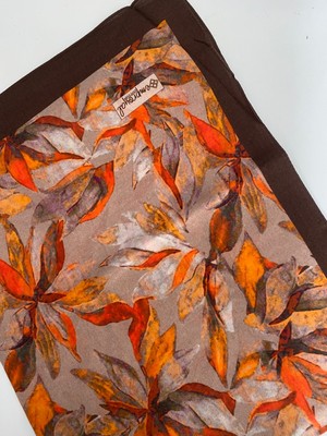 Emproyal Güz Desen Organik Pamuk Şal