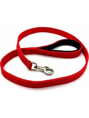 Hype Store Tasma Market Kırmızı Kolon Köpek Gezdirme Tasması Kırmızı Tek Ebat