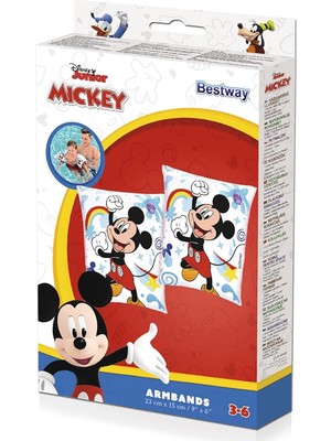 Kaia Life Bestway Mickey Mouse Çocuk Kolluk - BW91002