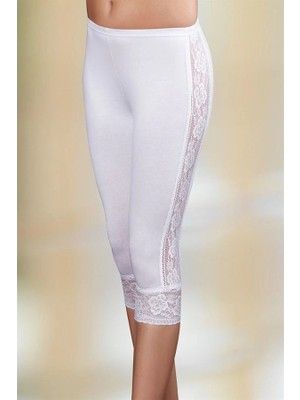 İlkyaz Fashion Ieg™ Şahinler Yanları ve Paça Dantelli Tayt B878