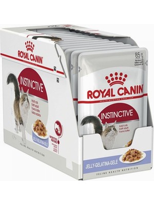 Hype Store Canin Instinctive Jelly Pouch Yaş Kedi Maması, 85 gr x 12 Adet