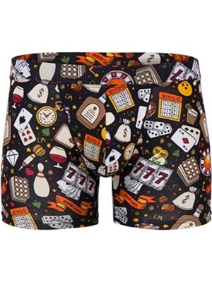 İlkyaz Fashion Ieg™ Doreanse Erkek  Modal Baskılı Boxer 1817