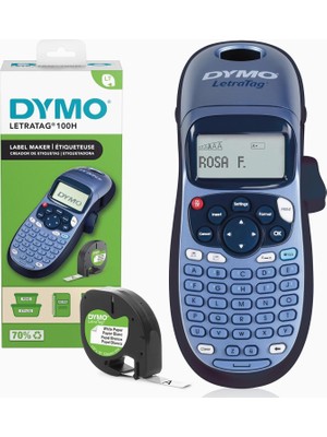Hype Store Dymo Dymo Letratag Elektronik Etiketleme Makinesi -12 Mm. Letratag Şeritlerle Uyumlu