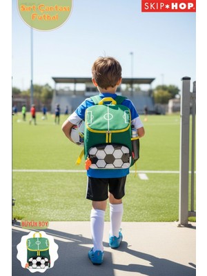 Skip Hop Büyük Çocuk Sırt Çantası Futbol