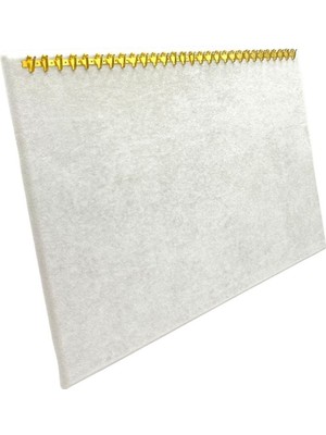 Sezgin Kutu ve Aksesuar Yatay Bileklik Tesbih ve Zincirlik Standı Süet Gri