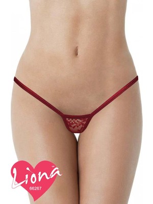 İlkyaz Fashion Ieg™ Dantelli Mini Büyük Beden Tanga