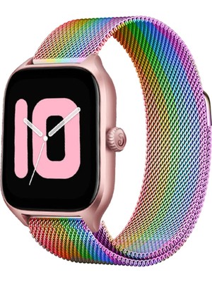 Starseven Newface Watch 20MM Metal Mıknatıslı Kordon - Gökkuşağı